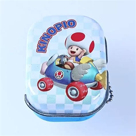 Toad Mario Kart Wii Square Mini Can Case Porte Clés Du Japon Fs Eur 18
