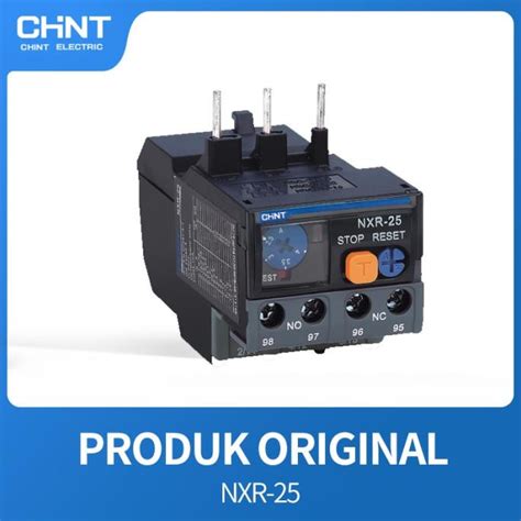 Jual Thermal Overload Relay Chint Nxr Original Shopee Indonesia