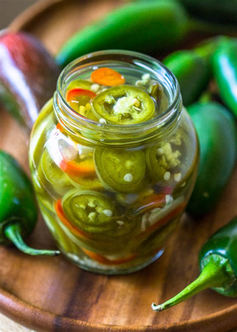 Quick 10 Minute Pickled Jalapenos Gimme Delicious