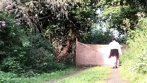 In A Black Skirt With Lace For A Night Out Gay Outdoor Porn Feat Soumise XHamster