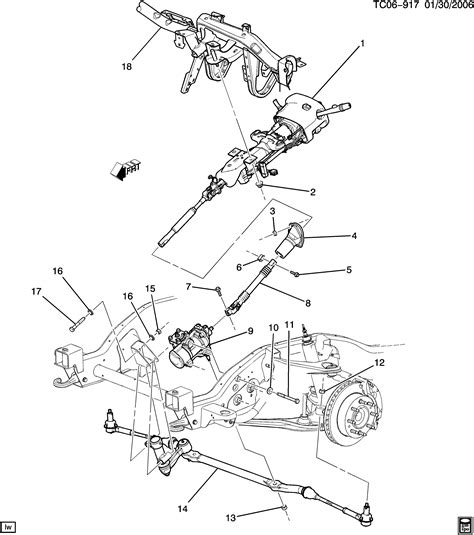 Gmc Sierra 1500 03 43 53 Bodystyle 2wd Ck2 06 Steering System And Related Parts Epc