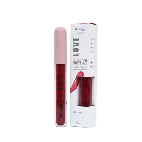 Lip Oil Nude 24h N 810 Max Love Bem Mulher Maquiagens Fornecedor De Maquiagem