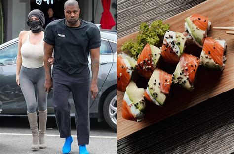 Kanye S Guests Eat Sushi Off Naked Models At His Birthday Shindig