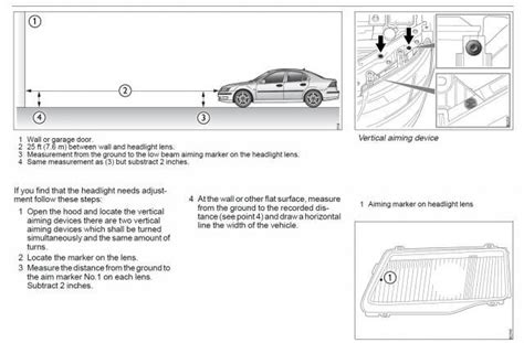 Headlight Adjustment Beam Alignment Saabcentral Forums