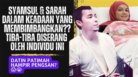 Gempar Keadaan Semakin Kritikal Tiba Puteri Sarah Syamsul