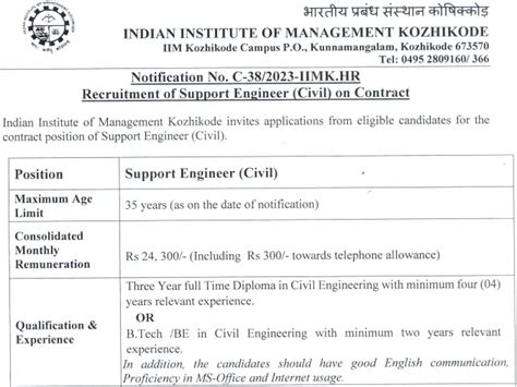 Iim Be Btech Diploma Civil Engineering Job Opportunities Right Job Alert