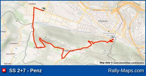 Karte Wp Penz Rally Del Ticino Srm Rallyekarte De