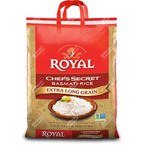 Royal Chefs Secret Basmati Rice 10 Lb