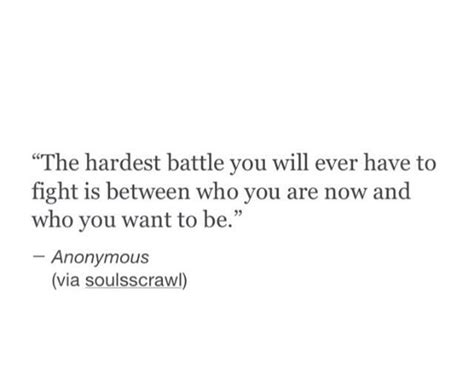 how to become who you want to be
