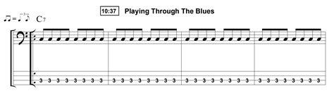 beginner blues bass talkingbass