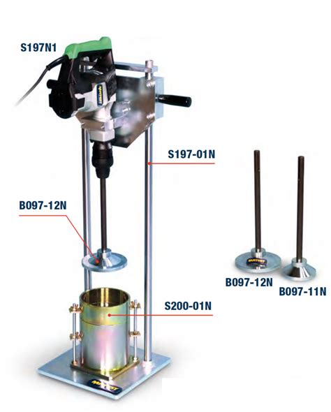 S N Vibrating Compaction Hammer Jet Materials