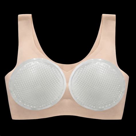 Removable Bikini Bra Insert Soft Honeycomb Silicone Chest Pads Transparent Push Up Swimsuit