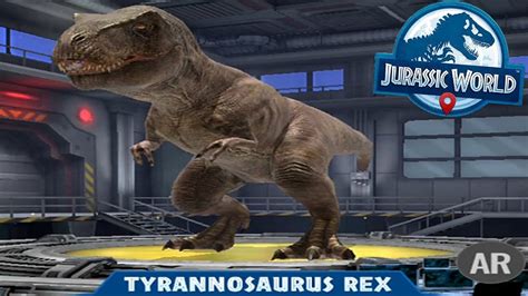 Tyrannosaurus Rex Level 15 Jurassic World Alive Android Gameplay Youtube