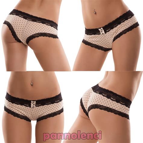 Womens Briefs Panties Polka Dot Lace Sexy Lingerie Panties Flakes New F Ebay