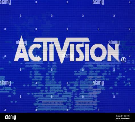 Activision Developer Logo - Sega Genesis Mega Drive - Editorial use ...