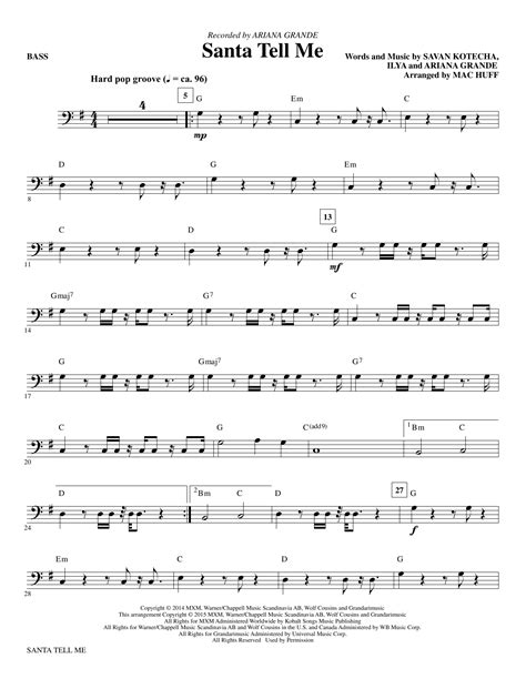 Santa Tell Me Lyrics Printable - prntbl.concejomunicipaldechinu.gov.co