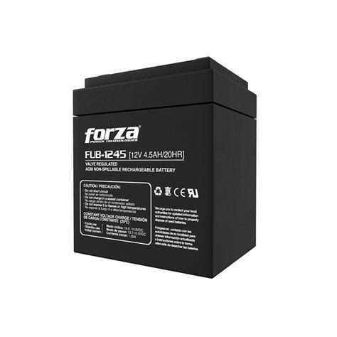 Bateria Forza Para UPS 12V 4 5AH PC Tronic