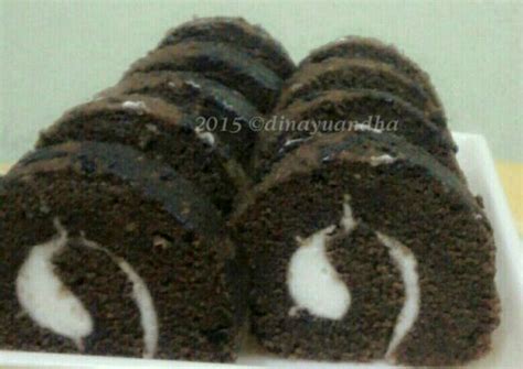 Resep Chocolate Swiss Roll Oleh Dina Yuandha Cookpad