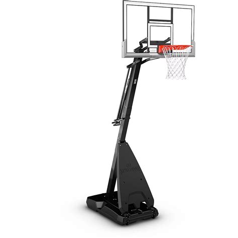 Spalding Accuglide 54 In Portable Acrylic Basketball Hoop Academy