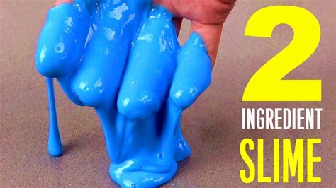 2 Ingredient Slime How To Make Slime Without Bowl And Mixing 2