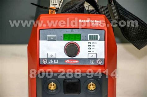 Fronius AccuPocket 150 Battery Powered Welder Stick Package Weld Plus