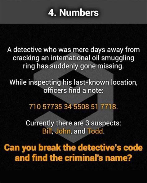 11 Murder Riddles For You To Solve