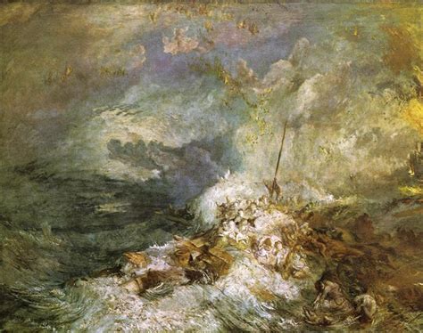 Fire at Sea, c.1835 - J.M.W. Turner - WikiArt.org