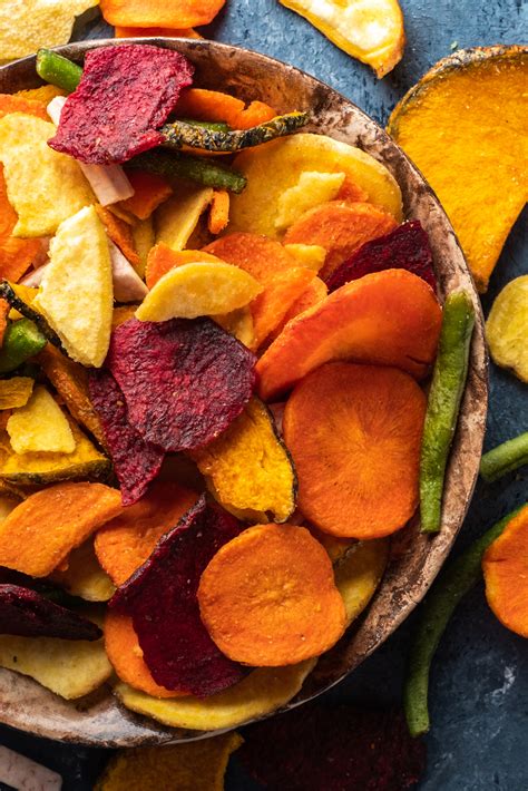 Crispy Weight Watchers Vegetable Chips - Nesting Lane