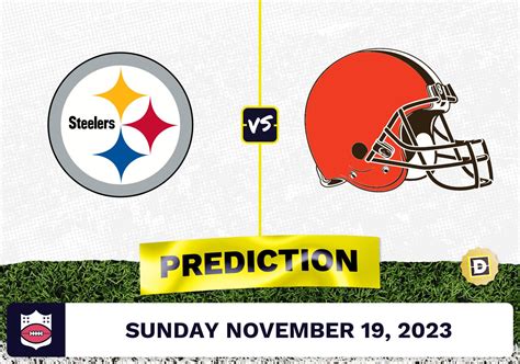 Steelers Vs Browns Prediction Week 11 Odds Nfl Player Props 2023