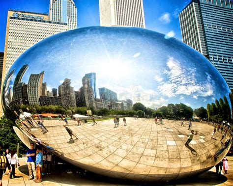 The Bean Chicago editorial photo. Image of bean, chicago - 98876256