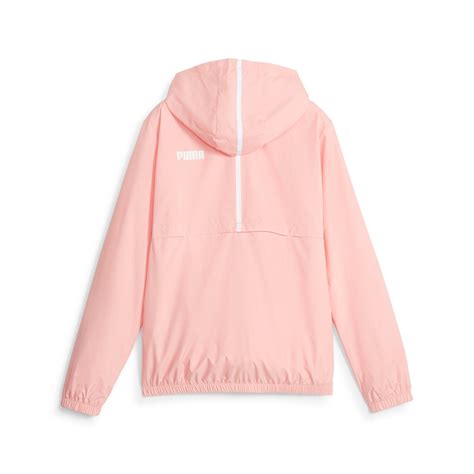 Ripley CASACA DEPORTIVA MUJER PUMA ESSENTIALS SOLID WINDBREAKER ROSADO