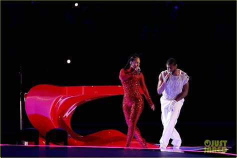 Alicia Keys Joins Usher During Super Bowl 2024 Halftime Show Performs