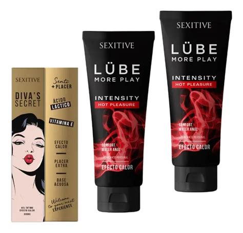 Gel Intimo Lubricante Calor Anal Efecto Frio Sexitive Kit MercadoLibre