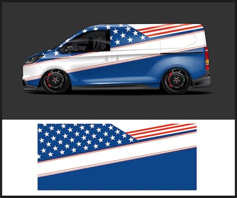 Premium Vector Vehicle Vinyl Wrap Design For Sport Car Graphics