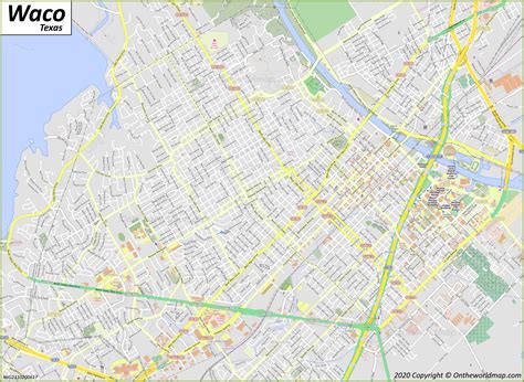 Waco Map | Texas, U.S. | Discover Waco with Detailed Maps