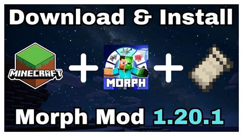 How To Download And Install Morphidentity Mod In Minecraft 1201 With