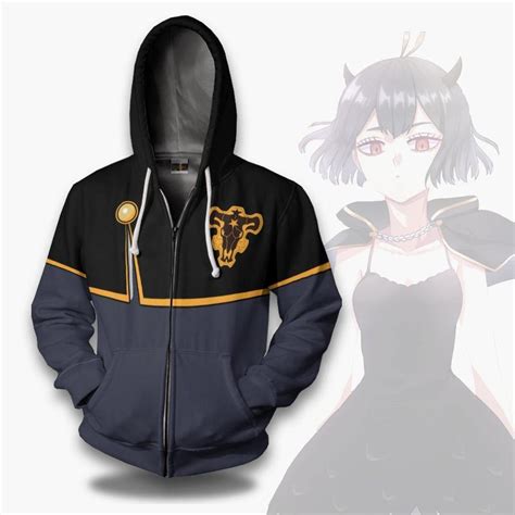 Black Clover Hoodie Secre Swallowtail Custom Anime Cosplay Teeruto