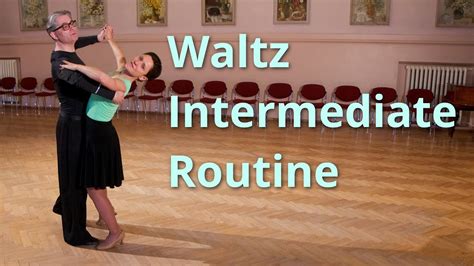 Waltz Intermediate Dance Routine With Weave And Running Finish