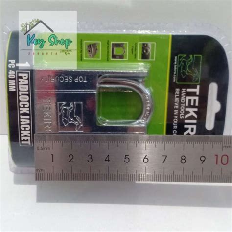 Promo Gembok Pagar Anti Maling Stainless 40mm Gembok Jaket Tekiro