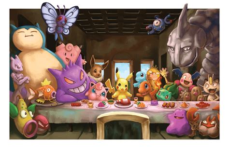 Pokemon Last Supper :: Behance