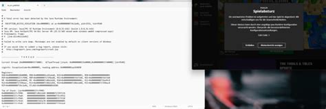 Was Heist Dieser Crash Code Bei Minecraft Crash Report