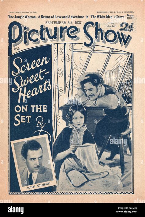 The show 1927 gilbert hi-res stock photography and images - Alamy