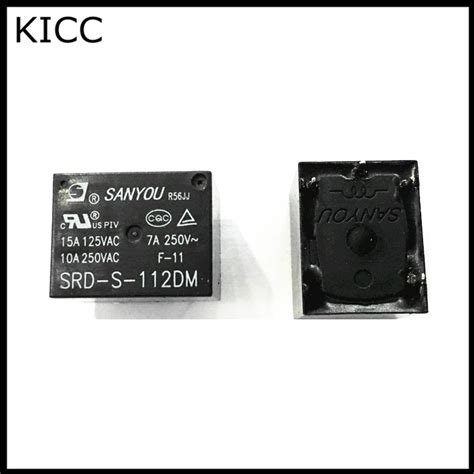 Relay SRD S 112DM DIP4 12V SANYOU-in Relays from Home Improvement on ...