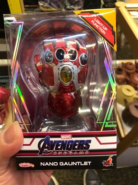Hot Toys Cosbaby Avengers Endgame Nano Gauntlet Cosb Bobble Head Light Up Function Hobbies
