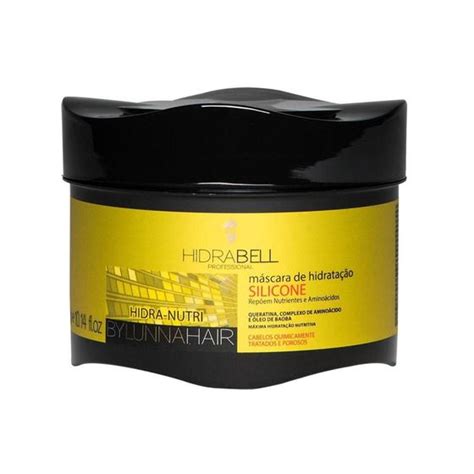 Máscara de Hidratação Hidra Nutri Silicone 250g Hidrabell Máscara