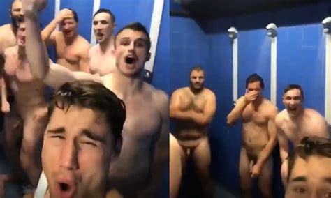 Footballers Celebrating Naked In Shower Spycamfromguys Hidden Cams Spying On Men