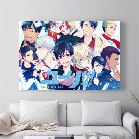 Yuri On Ice Anime Canvas Art Print Painting Poster Wall Pictures For