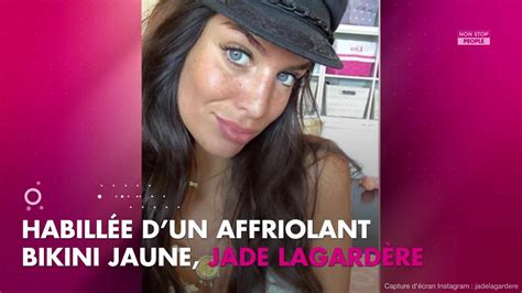 Non Stop People Jade Lagard Re Sexy En Bikini Sa Danse Endiabl E Fait Tourner La T Te De