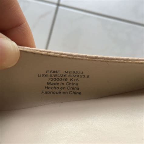 Calvin Klein Pointed Nude Shoes Women S Fashion Footwear Flats On Carousell