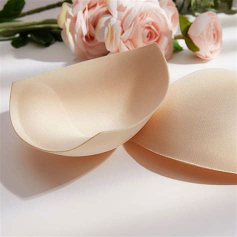 Sexy Lingerie Women Strapless Foam Cup Bra Pad For Underwear Swimwear Triangle Bra Cups And
